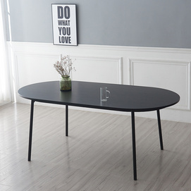 Modern minimalist MDF dining table