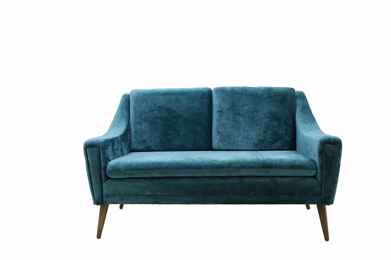 Modern Blue Lover Seat Sofa