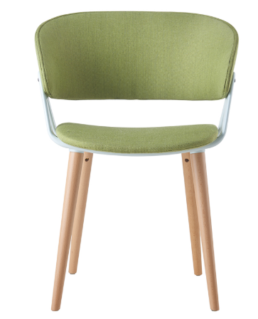 Modern original plywood soft-packed dining chair