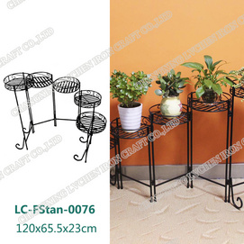 Metal Plant Pot Flower Stand Shelf Holder