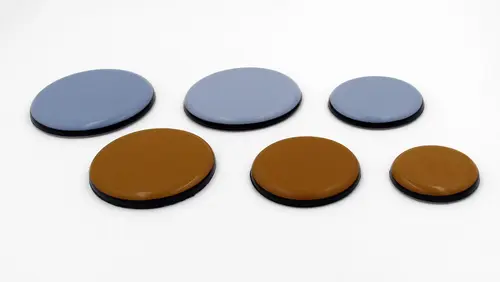 durable adhesive PTFE sliders chair glides for tile floors