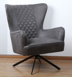T871D-4 Lounge chair with industrial style
