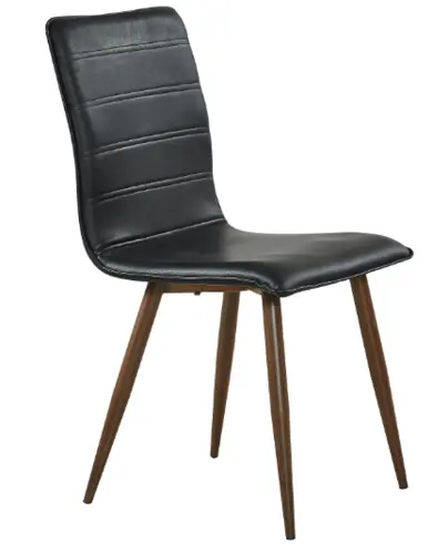 Hot sale dining chair with black colour
