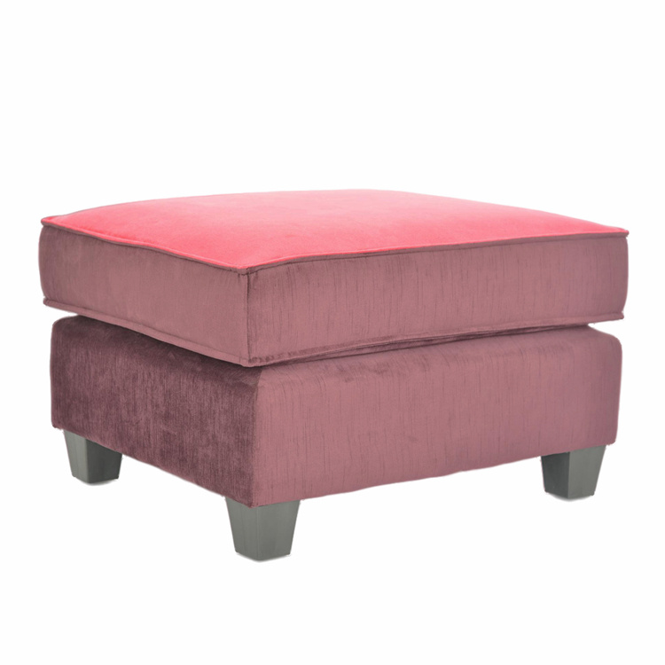 2020 new design ottoman stool with soft foot pad top