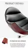 Unique Modern Swivel Chair Stainless SteeL+Leather Fabric Reclining Chair Leisure Revolving Chair