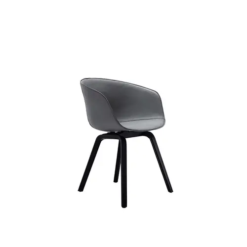 Danish Furniture Leather Or Fabric Premium Nordic Dining Chair