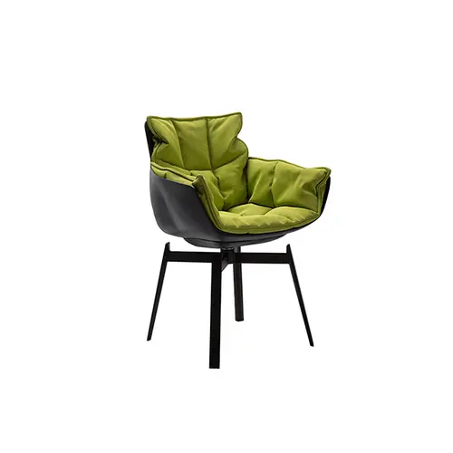 Hot Sale Italian Furniture Luxury Fiberglass and Fabric Husk Chair Leisure Chair