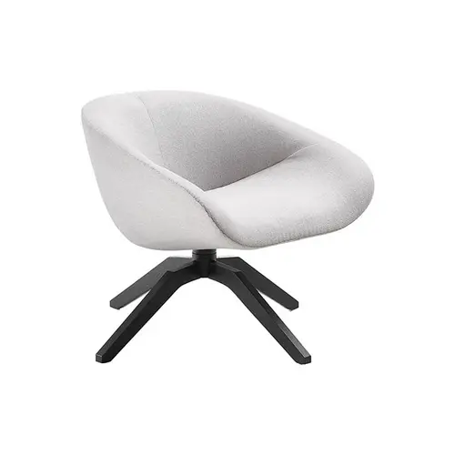 Italian Style Mart Chair Living Fabric Swivel Armchair