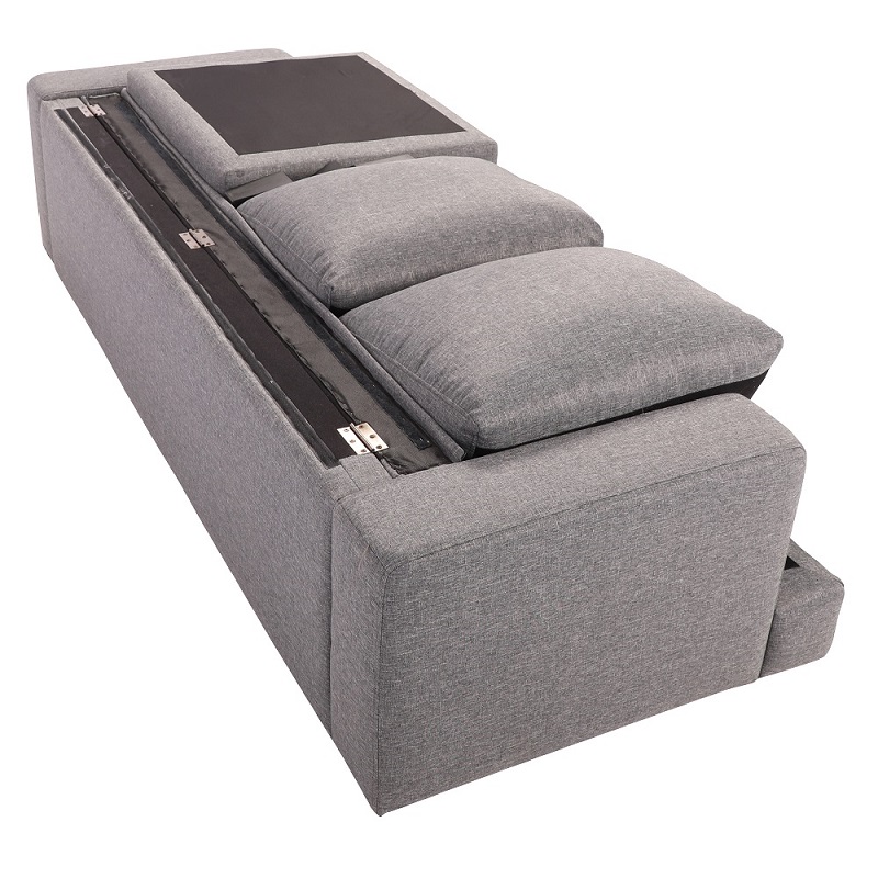 Sectional Sofa Set with Convertible Chair