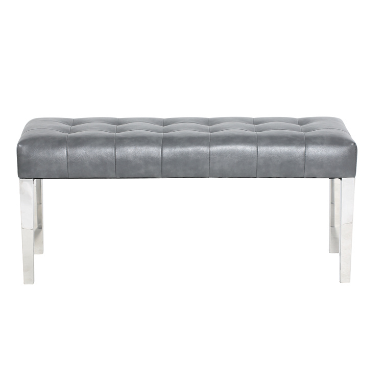 Promotion simple bench with chrome leg KD