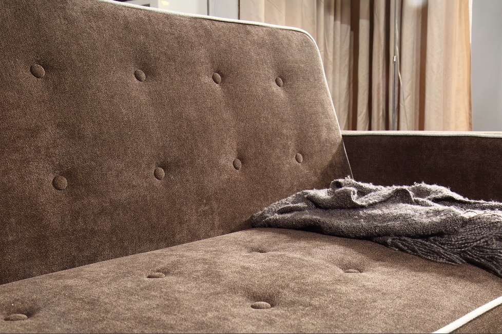 Folding Fabric Sofa Bed