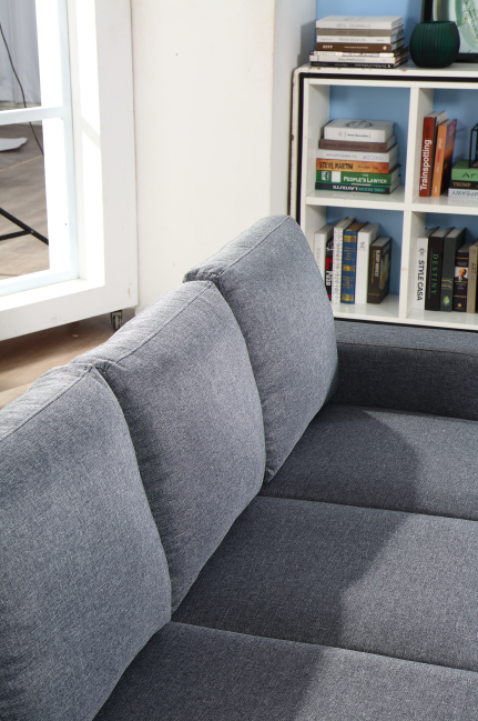 Sectional Sofa Set with Convertible Chair