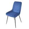 hot sale high quality Dining Room Furniture Modern design comfortable fabric velvet Dining Chair With Metal Legs