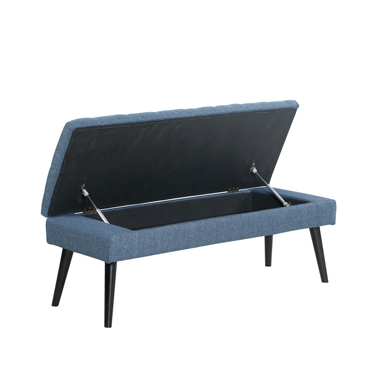 Trunk Storage bench with tufted top VS 5619