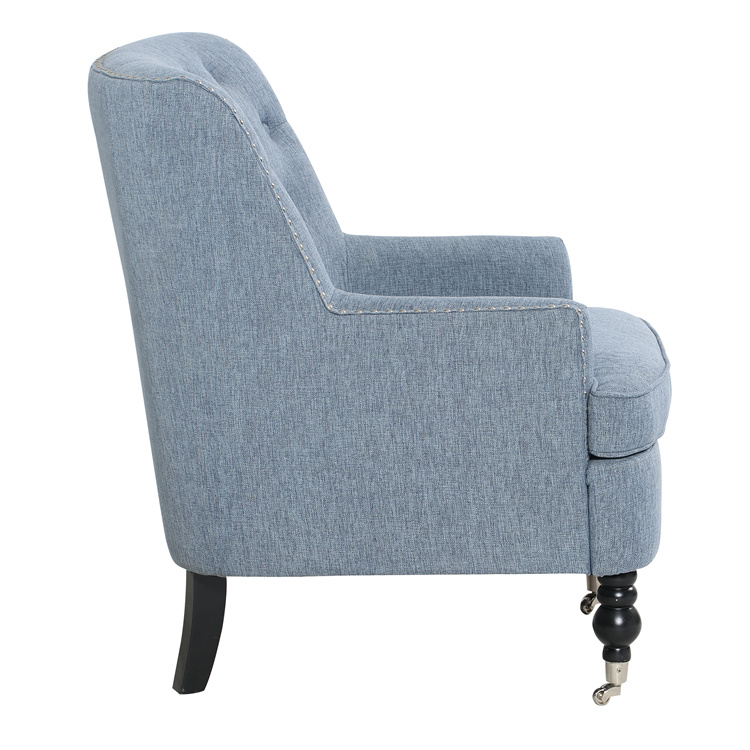 Castors arm chair tuft back VS 6103