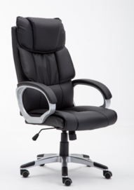 Hot sale M&C High Back Ergonomic Swivel Executive PU Leather Office Chair