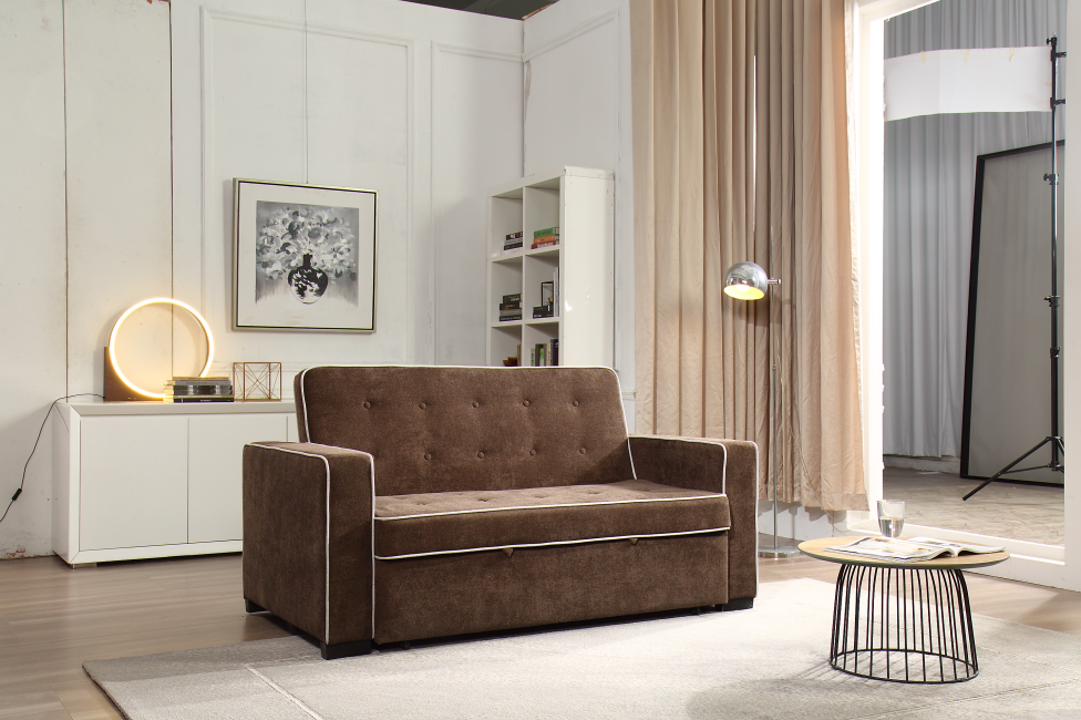 Folding Fabric Sofa Bed