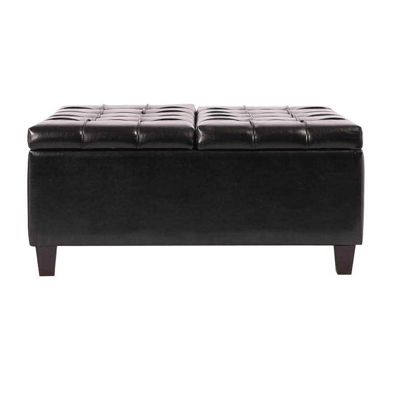 Foldable Storage Ottoman Stool