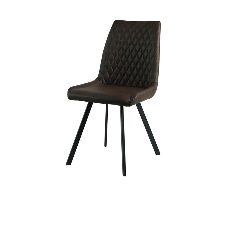 modern fabric pu leather metal dining chair DC-1733