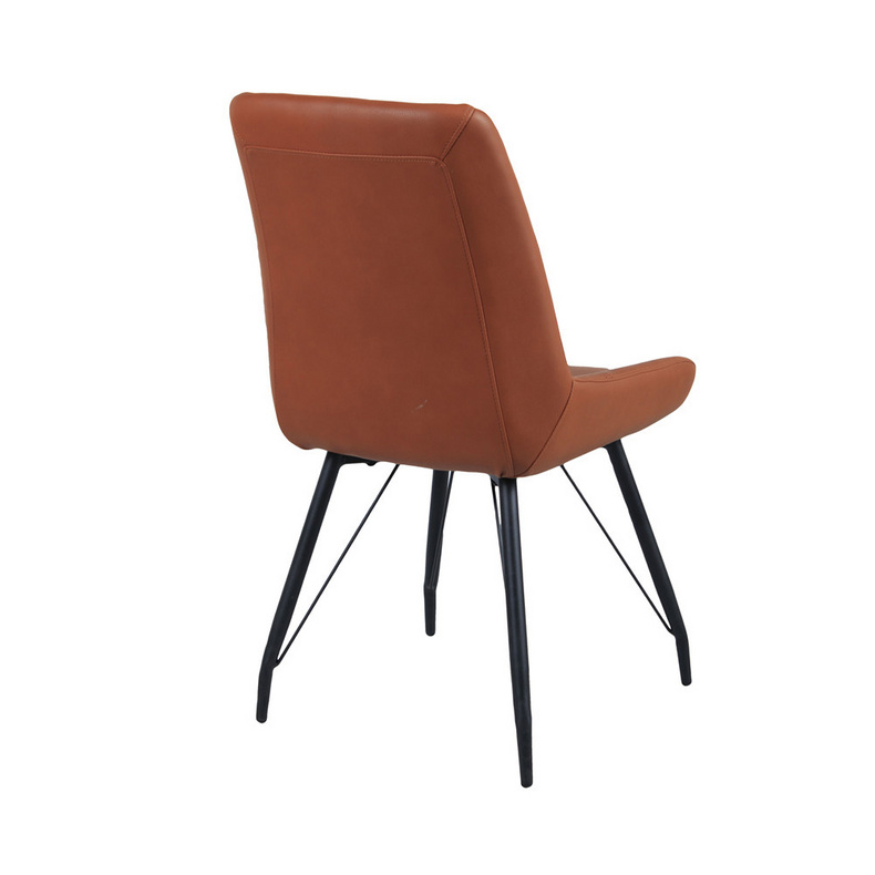 modern pu leather metal dining chair DC-1756