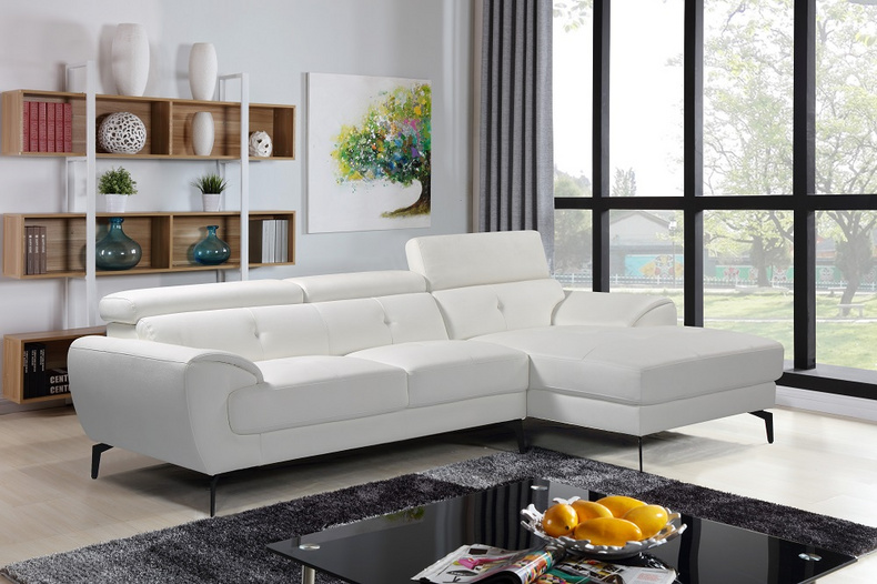 White Corner Sofa NY