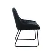 modern pu leather metal dining chair DC-1758