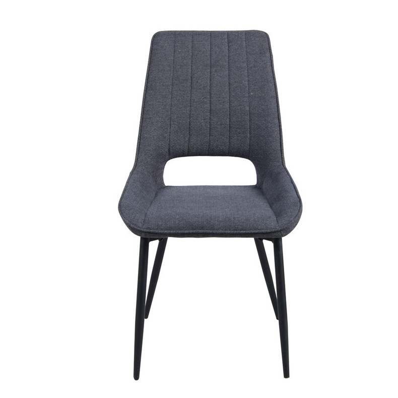 modern fabric pu leather metal dining chair DC-1757