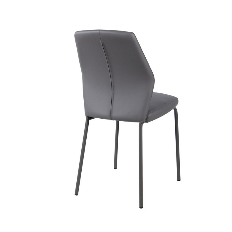 modern pu leather metal dining chair DC-1750