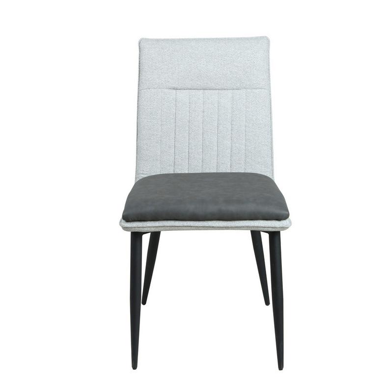 modern fabric pu leather metal dining chair DC-1736