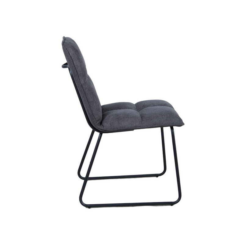 modern fabric pu leather metal dining chair DC-1763