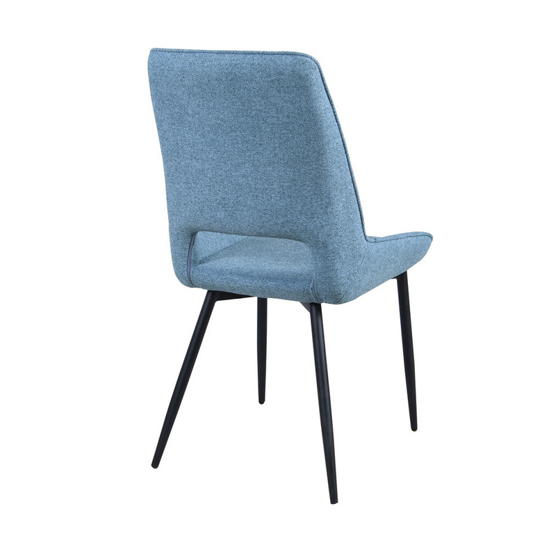 modern fabric pu leather metal dining chair DC-1757