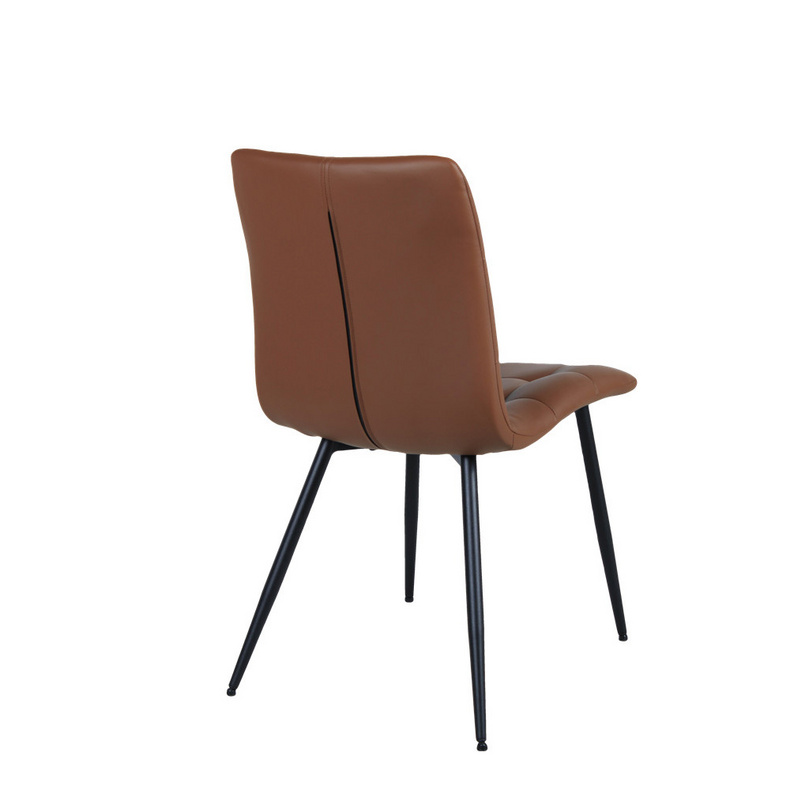 modern pu leather metal dining chair DC-1766