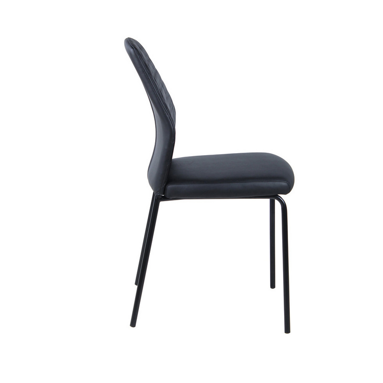 modern pu leather metal dining chair DC-1750