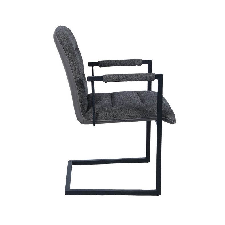 modern pu leather metal dining chair DC-1767