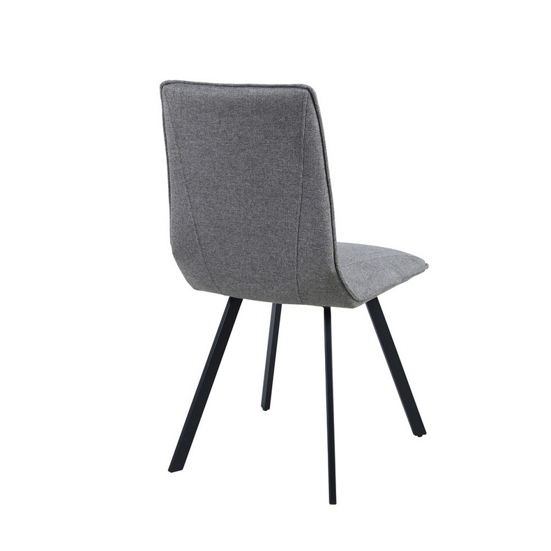 modern fabric pu leather metal dining chair DC-1752