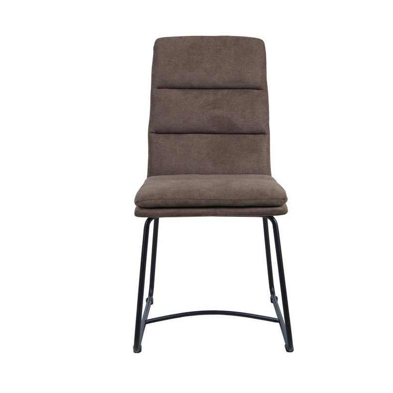 modern fabric pu leather metal dining chair DC-1753