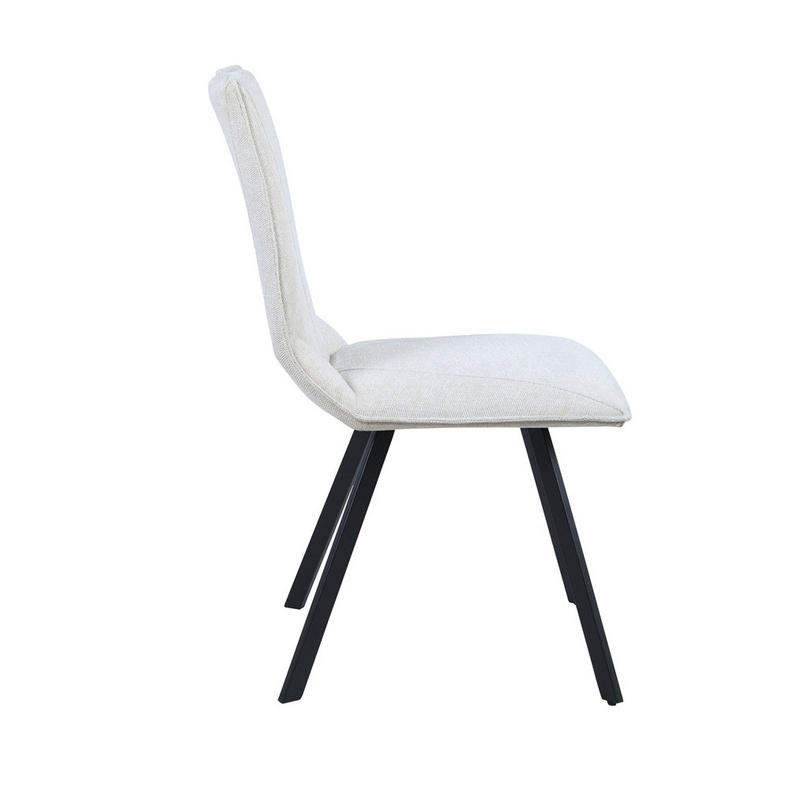 modern fabric pu leather metal dining chair DC-1752