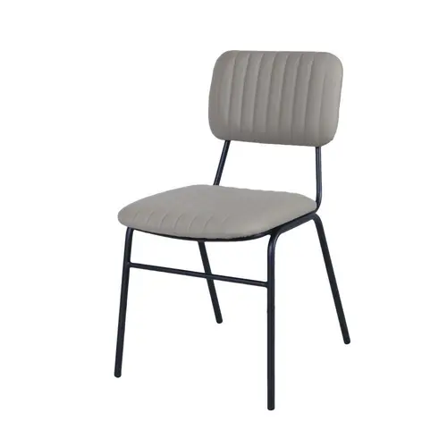 modern pu leather metal dining chair DC-1765