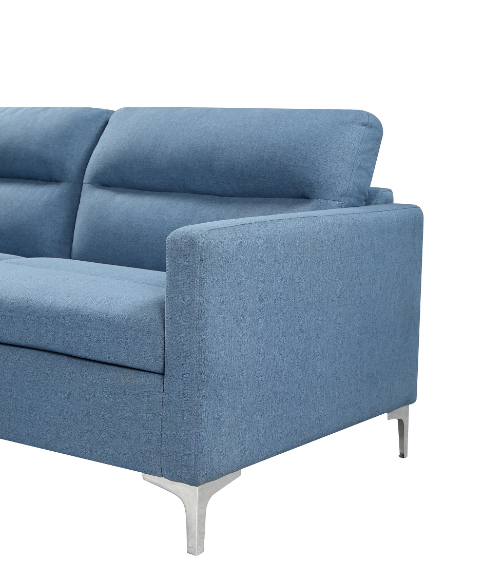 Blue Fabric Sofa