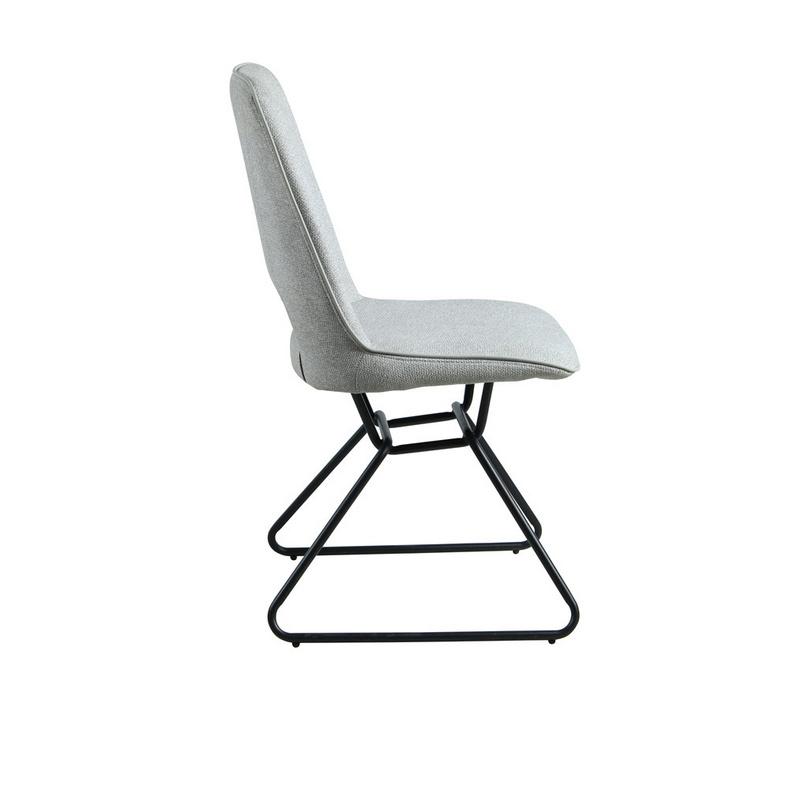 modern fabric pu leather metal dining chair DC-1735