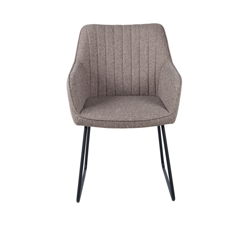 modern fabric pu leather metal dining chair DC-1739