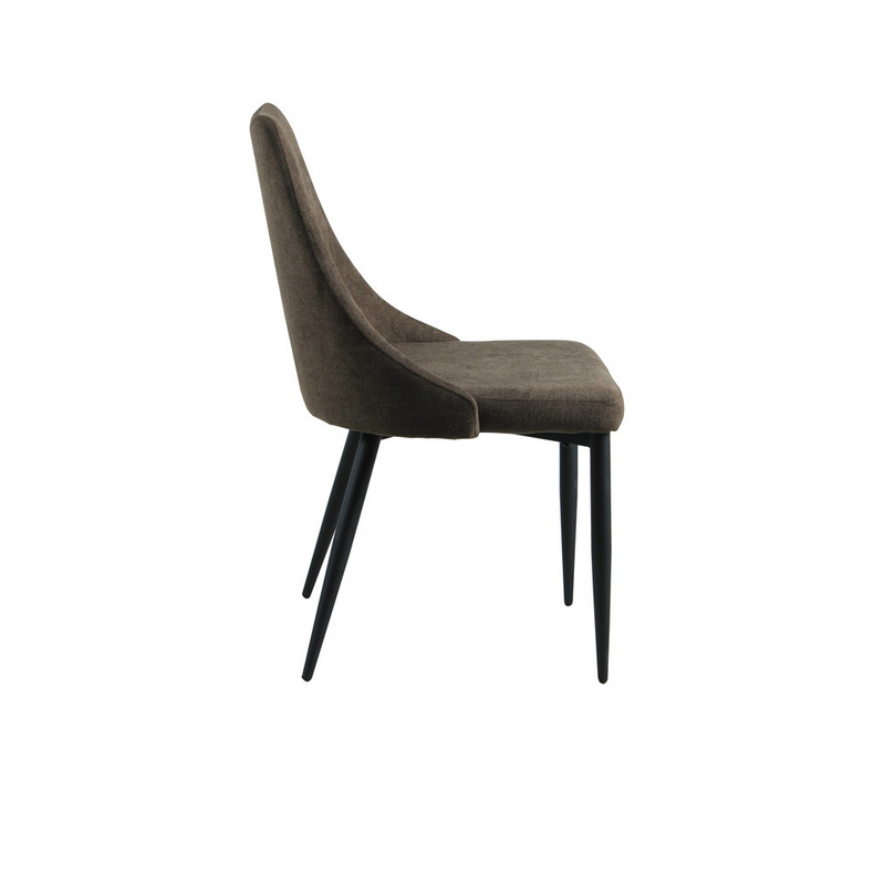 modern fabric pu leather metal dining chair DC-1738