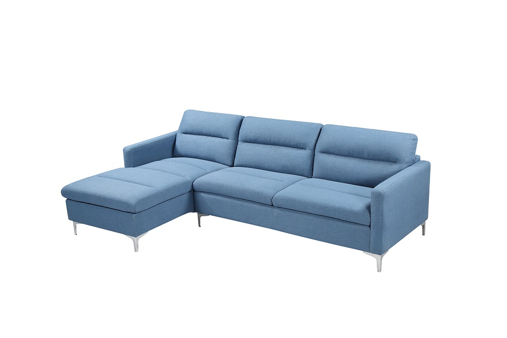 Blue Fabric Sofa