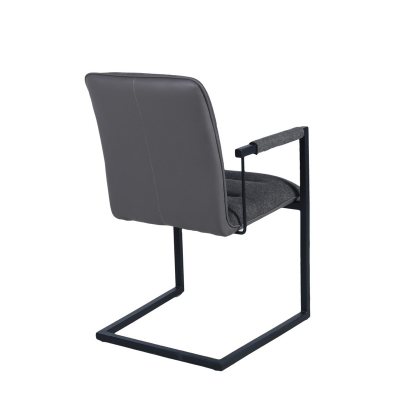 modern pu leather metal dining chair DC-1767