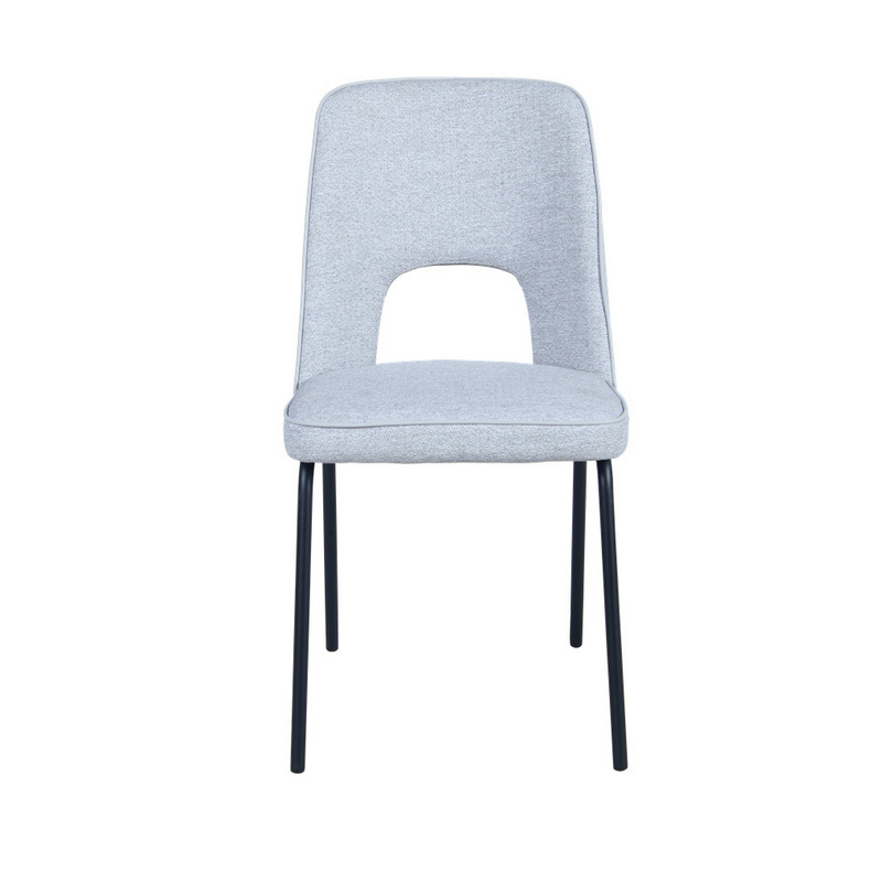 modern fabric leather metal dining chair DC-1768