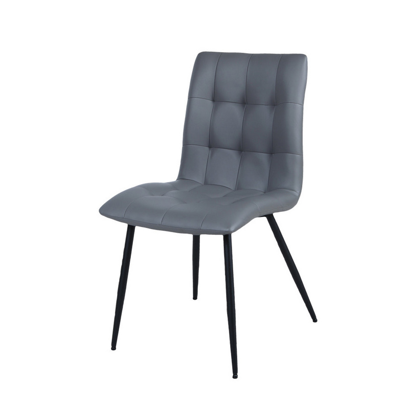 modern pu leather metal dining chair DC-1766