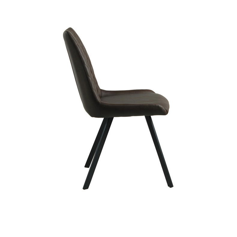 modern fabric pu leather metal dining chair DC-1733