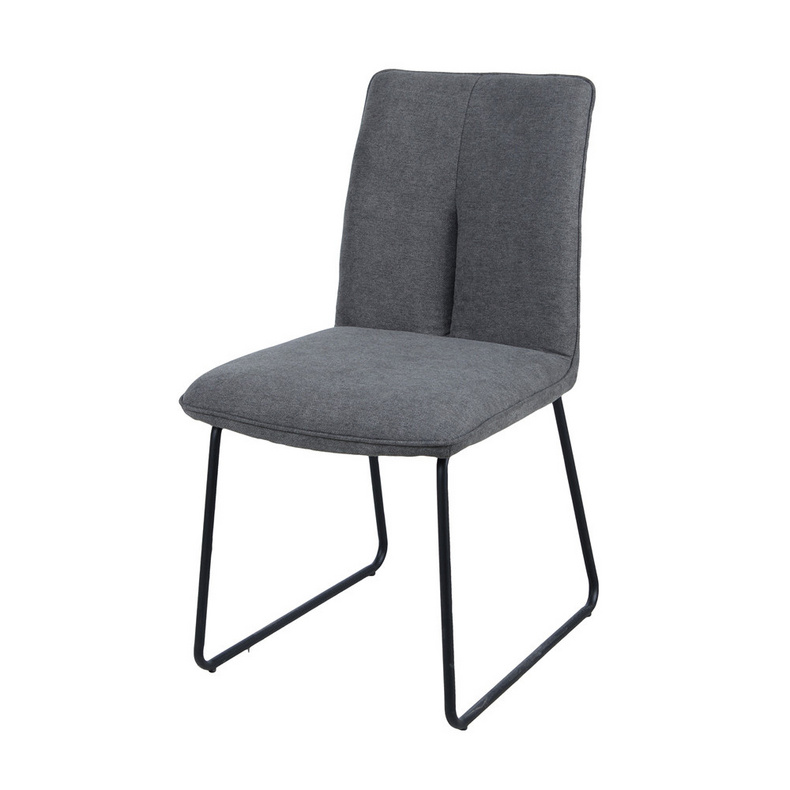 modern fabric pu leather metal dining chair DC-1761