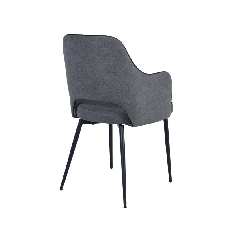 modern fabric leather metal dining chair DC-1770