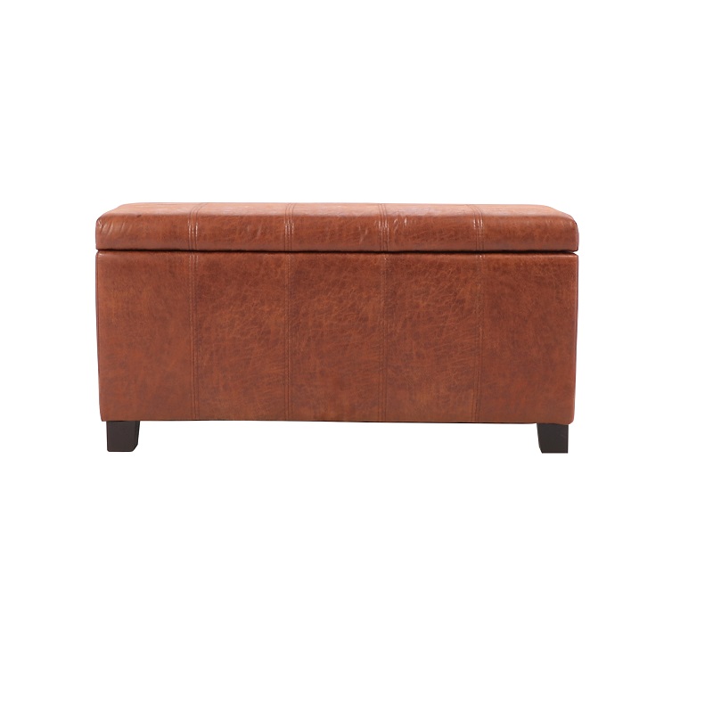Foldable Storage Ottoman Stool